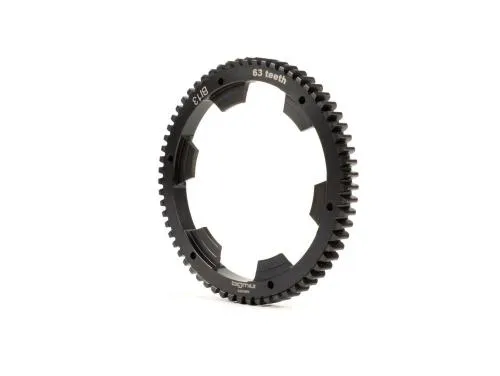 Ingranaggio elastico -BGM PRO- Vespa Wideframe VM, VN, VL, VB, GS150 (VS5 102950-), Largeframe VNA, VNB, VBA, VBB, VGLA, VGLB, VNC (-011000) - 63 denti (diritti)