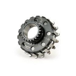 Pignone frizione BGM PRO da 22 denti per frizioni Cosa2 e BGM Superstrong, compatibile con primarie elicoidali da 67 o 68 denti Vespa PX e Cosa.