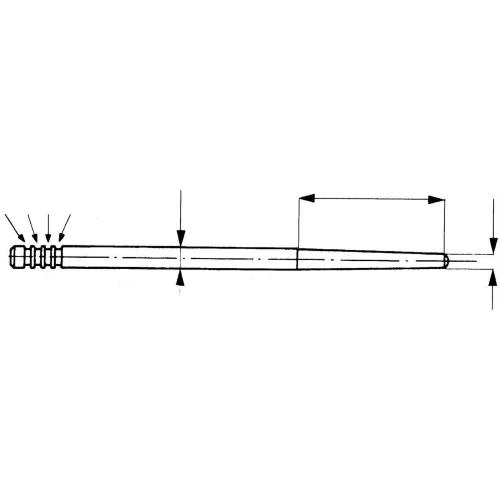 Jet Needle DELL'ORTO K49 for VHSB/VHSC carburettor