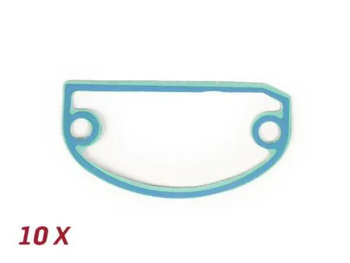 Kit BGM PRO BGM1212GSX: 10 guarnizioni selettore cambio in carta da 0,5 mm con silicone, per Vespa PX, Cosa, T5 e Largeframe compatibili.