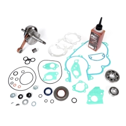 Kit albero BGM PRO Touring BGM030801RL corsa 57 mm per Vespa PX 200, Rally 200 e Cosa 200 compatibili, con cuscinetti e paraoli FKM.