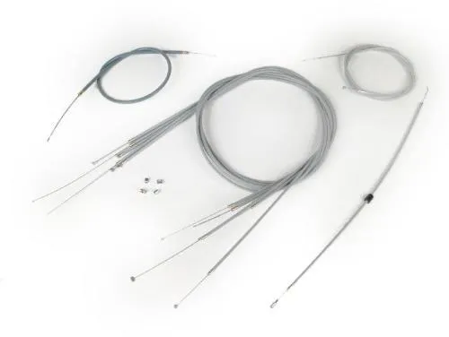 Kit cavi grigio BGM6470 per Rally, Sprint, GT, GTR, TS e GL. Guaine a basso attrito sui principali comandi e lunghezze dedicate.