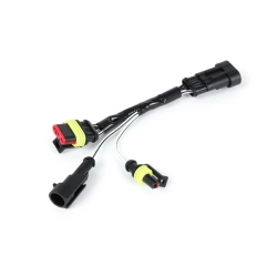Kit cavo adattatore per conversione frecce posteriori -BGM PRO- Vespa GTS125-300 HPE (2019-) - per montare le frecce Moto Nostra LED con luce sequenziale dinamica a LED