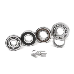 Ball bearing kit for engine -SCOOTER CENTER- Vespa Largeframe T5 125cc (VNX5T) - also compatible with Malossi VR-One, Pinasco PX/T5 engine casings