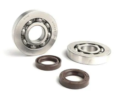 Kit cuscinetti e paraoli per albero motore -BGM ORIGINAL- Piaggio 125-180cc 2 tempi