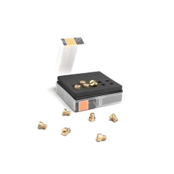 Kit BGM PRO 2599116: dieci getti massimo Dell'Orto tipo 1486 da 5 mm, misure 100-122, per carburatori compatibili e messa a punto.