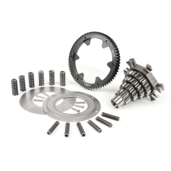 Kit de engranajes múltiples -BGM PRO- Vespa PX200, Rally200 - 12-13-17-21 dientes con engranaje elástico BGM 64 dientes y kit de revisión del engranaje elástico (reforzado) BGM PRO