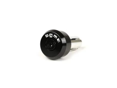 Kit montaggio per specchietto a estremità manubrio -BGM PRO- Vespa GT, GTS, GTL, GTV 125-300 + fissaggio universale per manubrio a tubo - nero