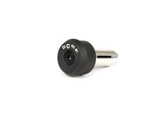 Kit montaggio per specchietto a estremità manubrio -BGM PRO- Vespa GT, GTS, GTL, GTV 125-300 + fissaggio universale per manubrio a tubo - nero opaco