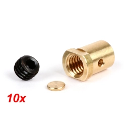 Kit morsetti corti -BGM PRO Oversize Ø=10.1x13mm- Lambretta LI, LIS, SX, TV (serie 2-3), DL, GP - 10 pz