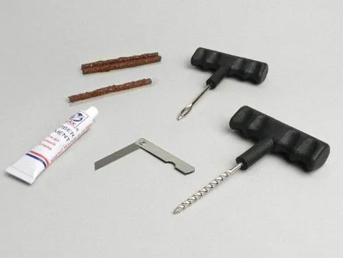 Kit riparazione pneumatici -RMS- Universal per gomme tubeless