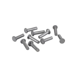 Kit de remaches para insignia «Vespa» 1,5x9 mm, para MotoVespa 10 pz