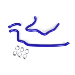 Kit tubi raffreddamento -BGM PRO silicone 180°C- Vespa GT 125-200, Vespa GTL 125-200, Vespa GTS 125-300, Vespa GTV 125-250 - blu