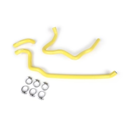 Kit tubi raffreddamento -BGM PRO silicone 180°C- Vespa GT 125-200, Vespa GTL 125-200, Vespa GTS 125-300, Vespa GTV 125-250 - giallo
