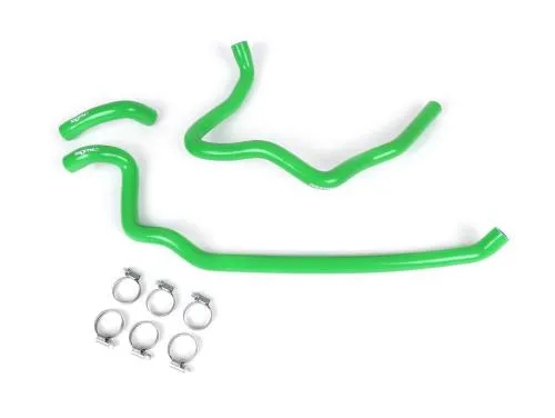 Kit tubi raffreddamento -BGM PRO silicone 180°C- Vespa GT 125-200, Vespa GTL 125-200, Vespa GTS 125-300, Vespa GTV 125-250 - verde