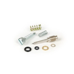 Kit BGM ORIGINAL 7673423 con viti di regolazione miscela e valvola gas per carburatori Dell'Orto PHBL 22-25 e PHBH 28-30 compatibili.