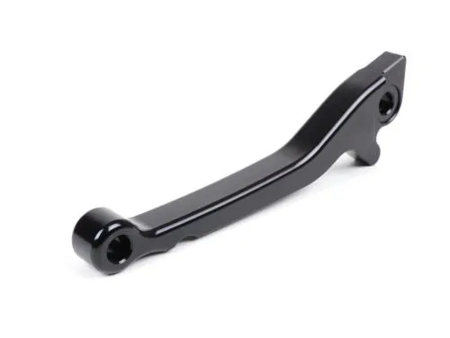 Leva freno BGM PRO CNC BGM4540 nera lucida per Vespa PX dal 2004 con pompa Heng Tong. Variante specifica, distinta dalle leve per pompa Grimeca.