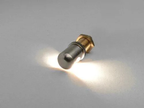 Luce targa Ø=14 x 22mm -UNIVERSALE- cromato