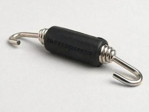Molla marmitta BGM ORIGINAL BGM0903 Anti Rattle in acciaio inox, lunghezza 70 mm, con rivestimento antivibrazione e ganci orientabili.