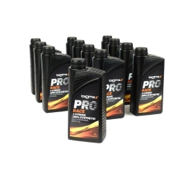 Aceite -BGM PRO RACE- 2 tiempos, totalmente sintético - 6x 1000 ml - envase ahorro