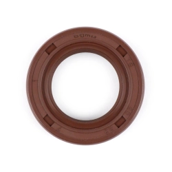 Paraolio BGM PRO BGM1032 20×32×7 mm in FKM/Viton, doppio labbro e resistente a carburante E10, per Vespa PK XL e motori Piaggio compatibili.