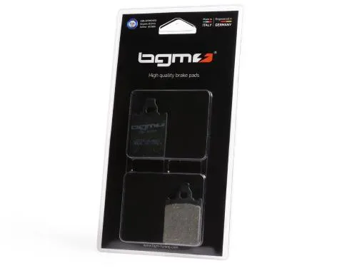 Pastiglie freno BGM ORIGINAL BGM45784 da 31,8 x 51,2 mm per pinze Grimeca di Vespa PX Disc, LML Star e Stella a due tempi.