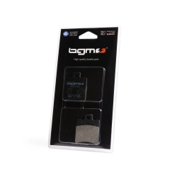Brake pads -BGM 39.7x49.5mm- SIP brake caliper, APRILIA Amico GL, GLE, LX, Sport Life, LX 50cc 1992 (front), Area 51 50cc 1998 (front/rear), Compay 125cc 2003 (front), Compay 50cc 2002 (front), Gulliver 50cc 1995 (front), Gulliver LC 50cc 1996-1997 (front