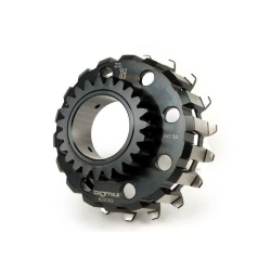Pignone BGM 23 denti , frizione 8 molla, ingrana su corona 62/63 denti dritti