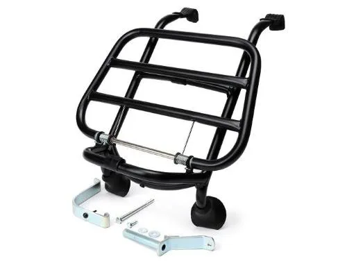 Portaequipajes delantero negro para Vespa GTS/GTS Super/GTV/GT 60/GT/GT L 125-300cc ( NO modelo 2019)