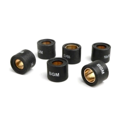 Rulli variatore BGM ORIGINAL BGM1619 da 16×13 mm e 8,50 g. Ricambio per variatori compatibili con questa misura e taratura.