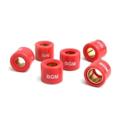 Rulli variatore BGM ORIGINAL BGM1507 da 15×12 mm e 4,50 g. Ricambio per tarature che richiedono esattamente formato e peso indicati.