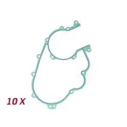 Set BGM PRO BGM1212CCSX: 10 guarnizioni carter in carta da 0,5 mm con silicone, per Vespa PX80-200, Cosa125-200, Sprint Veloce e Rally 200.