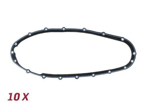 Set guarnizioni coperchio motore -BGM PRO silicone- Lambretta LI 125-150, LIS, SX, TV (serie 2-3), DL/GP 125-200 - 10 pz