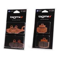 Brake pad set -BGM PRO Sintersport- Vespa GTS (front/rear, all models) - GTS300 HPE, Supertech, Supersport, Super Racing Sixties, Super Notte, Yacht Club, Touring, Super, GTV300 Sei Giorni, GT, GTL, GTS, 946