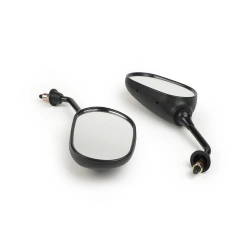 Set specchio -universale con omologazione E- M8 filettatura dx (specchio dx con filettatura sx)