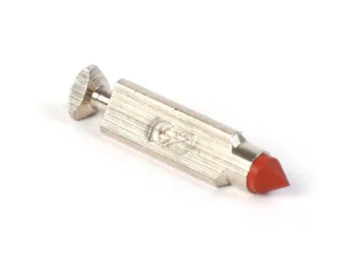 Spillo BGM PRO triangolare, non molleggiato e con punta FKM per Dell'Orto SHBC, PHBG, PHVA, PHVB, PHBN e FHBB compatibili.