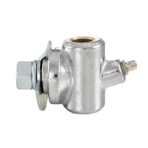Kit supporto inferiore molla forcella in acciaio, con diametro interno da 10 mm, piattello e ingrassatore per Vespa classiche compatibili.