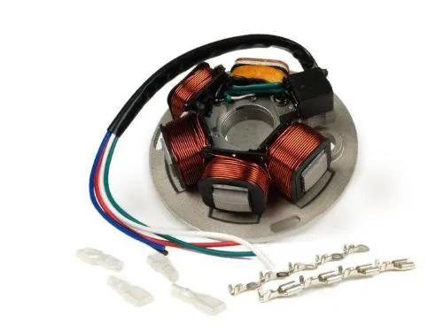 Statore BGM PRO HP V2.0 BGM8032 per conversione elettronica 12 V di Vespa VNA-VBB, GT, GTR, TS, GL, Super e Sprint compatibili.