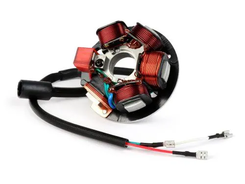 BGM PRO HP V2.5 silicone stator - Vespa PK XL - 5 coils, 6 cables (3-pin round plug) - for vehicles without battery