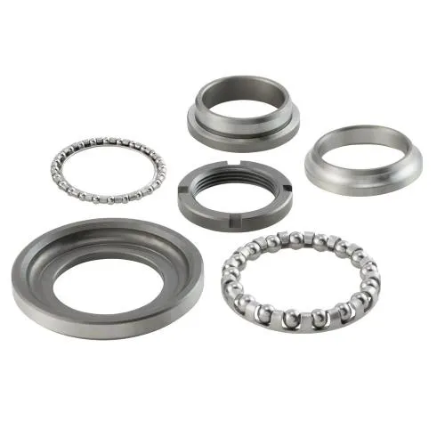 Kit cuscinetti sterzo superiore e inferiore a 6 pezzi, senza parapolvere, per Vespa classiche e diversi scooter Piaggio/Gilera.