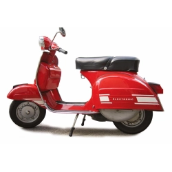Set decorativo adesivo con motivo Elettronico Vespa Rally 200 bianco