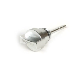 Tappo con asta livello olio -BGM PRO, olio motore - Piaggio Leader/Quasar - Vespa ET4, LX, LXV, S, GT, GTS, GTV, GTL 125-300cc - argento anodizzato