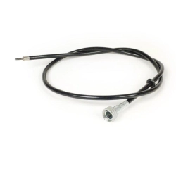 Trasmissione contachilometri BGM Original BGM6412SC, nera e con attacco a ghiera, per Vespa P/PX/PE prima serie fino al 1984.