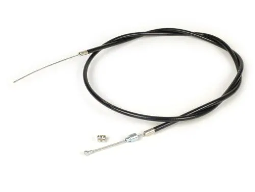 Cavo freno anteriore BGM ORIGINAL BGM6412FB nero per Vespa P/PX 80, 125, 150 e 200 fino al 1984 con comando meccanico.