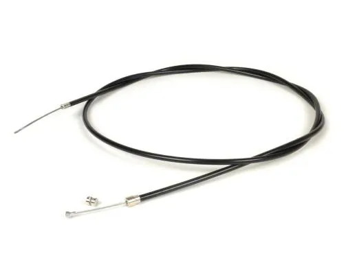 Cavo frizione completo BGM ORIGINAL BGM6413CC con guaina nera per Vespa PX Arcobaleno dal 1984, specifico per il comando meccanico della frizione.
