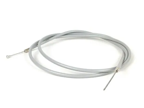 Trasmissione frizione completa BGM ORIGINAL BGM6440CC con guaina grigia a basso attrito per Vespa 50, 90, Primavera ed ET3 compatibili.