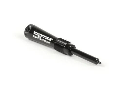 Vite di regolazione BGM PRO 7900069 per carburatori Dell'Orto PHBH e PHBL compatibili. Confrontare filetto, punta e lato di regolazione.