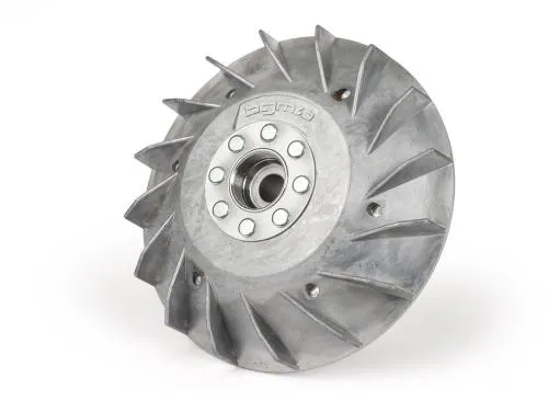 Volano BGM PRO Touring 2.0 BGM8034RT da 1600 g, cono grande 20/24 mm e dado M12 per Vespa PK XL, XL2, FL2, HP ed ETS.