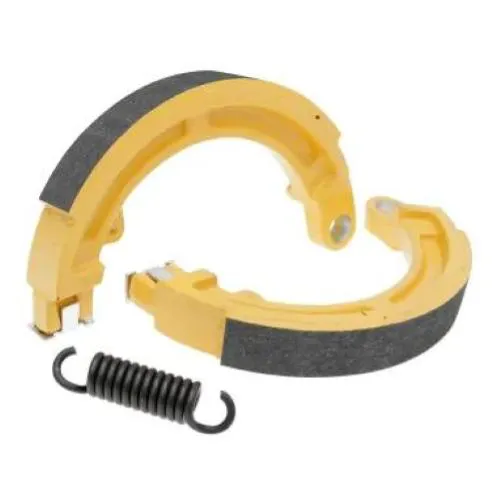 Ganasce freno anteriori Malossi Brake Power 6217603 per tamburo da 125 mm, Vespa Special, Primavera, ET3, PK XL e Ape 50 compatibili.