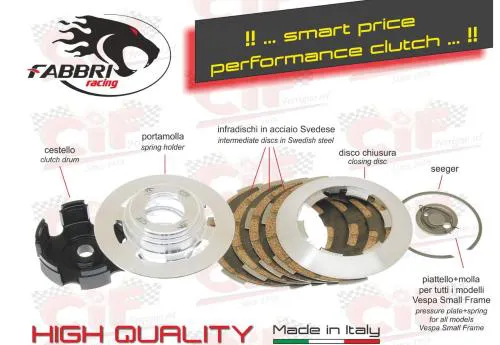 Gruppo frizione completa FABBRI R12